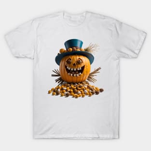 Scary halloween pumpkin T-Shirt